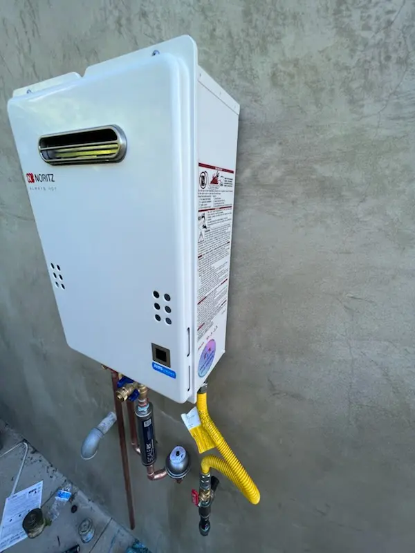 Tankless water heater installation for Dakota Ridge homes